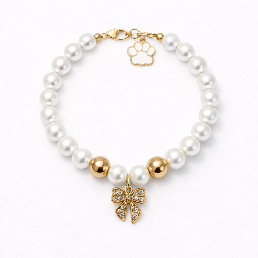 Collar Lazo perla - Talla XS