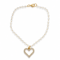 Collar briolette Corazón - Talla S