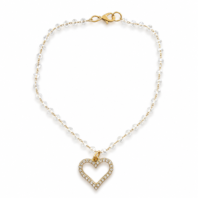 Collar briolette Corazón - Talla XXS